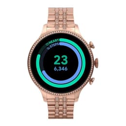 Fossil Ρολόγια FTW6077 GPS - Ροζ χρυσό