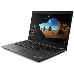 Lenovo ThinkPad T480S 14"(2017) - Core i5-8250U - 8GB - SSD 256 Gb QWERTY - Ιταλικό