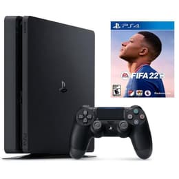 PlayStation 4 Slim 1000GB - Μαύρο + FIFA 22