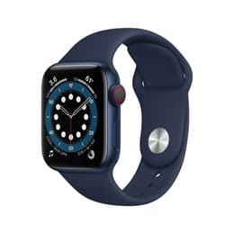 Apple Watch (Series 6) 2020 GPS + Cellular 40mm - Αλουμίνιο Μπλε - Sport loop Μπλε