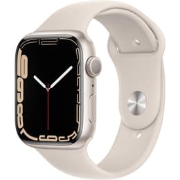 Apple Watch (Series 7) 2021 GPS 45mm - Αλουμίνιο Ασημί - Sport loop Αστροφεγγιά