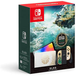 Switch OLED 64GB - Χρυσό - Περιορισμένη έκδοση The Legend Of Zelda Tears Of The Kingdom