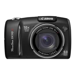 Συμπαγής - Canon PowerShot SX100 IS Μαύρο + φακού Canon Zoom Lens 36-360 mm f/2.8-4.3