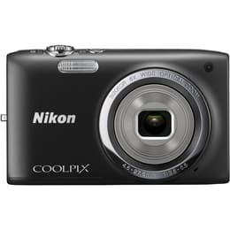 Συμπαγής Coolpix S2700 - Μαύρο + Nikon Nikkor 6x Wide Optical Zoom f/3.5-6.5