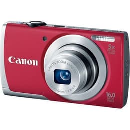 Συμπαγής PowerShot A2500 - Κόκκινο + Canon Canon Zoom Lens 28-140 mm f/2.8-6.9 f/2.8-6.9