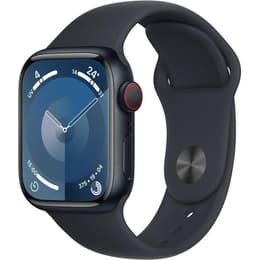 Apple Watch () 2023 GPS 41mm - Αλουμίνιο Μαύρα μεσάνυχτα - Sport band Μαύρο