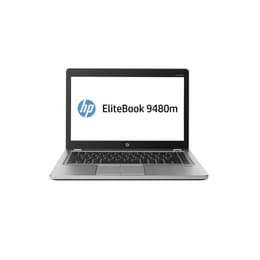 HP EliteBook Folio 9480M 14" (2015) - Core i7-4600U - 8GB - SSD 256 Gb QWERTY - Αγγλικά