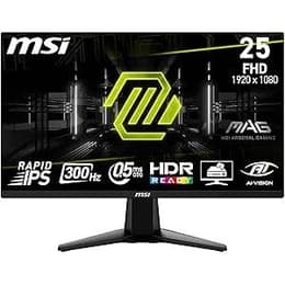 27" MSI MAG 255XF 1920 x 1080 LED monitor Μαύρο