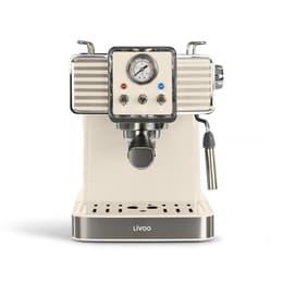 Μηχανή Espresso Χωρίς κάψουλες Livoo DOD174C L - Άσπρο
