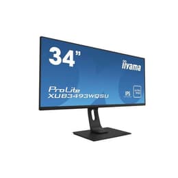 34" Iiyama ProLite XUB3493WQSU-B1 LCD monitor Μαύρο