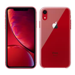 Pack iPhone XR + Apple Προστατευτικό (Διαφανής) - 64GB - (Product)Red - Ξεκλείδωτο