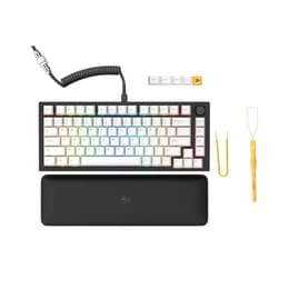 Glorious Pc Gaming Race Πληκτρολόγιο QWERTY Πληκτρολόγιο με φωτιζόμενα πλήκτρα GMMK Pro 75% TKL