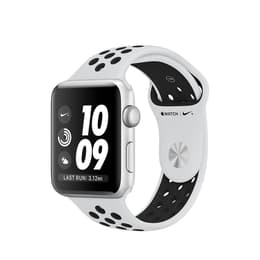 Apple Watch (Series 3) 2017 GPS 42mm - Αλουμίνιο Ασημί - Nike Sport band Ασημί