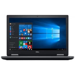 Dell Precision 7730 17" (2019) - Core i7-8750H - 32GB - SSD 512 GB QWERTY - Σουηδικό