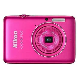 Συμπαγής - Nikon Coolpix S02 Ροζ + Objetivo Nikkor Optical Zoom 30-90mm f/3.3-5.9