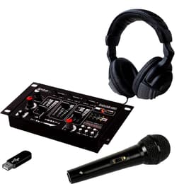 Ibiza Sound Kit Table de Mixage DJ21 USB Bluetooth + Casque SONO DJ + Micro Αξεσουάρ ήχου