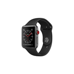 Apple Watch (Series 3) 38mm - Αλουμίνιο Space Gray - Αθλητισμός Μαύρο