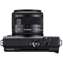 EOS M200 - Μαύρο + Canon EF-M 15-45mm f/3.5-6.3 IS STM f/3.5-6.3