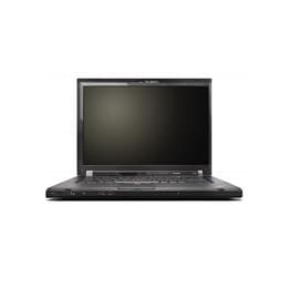 Lenovo ThinkPad T500 15" (2008) - Core 2 Duo P8400 - 4GB - SSD 128 Gb AZERTY - Γαλλικό