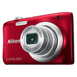 Συμπαγής Coolpix S5100 - Κόκκινο + Nikon Nikon Nikkor 5x Wide Optical Zoom VR 5.0-25.0mm f/2.7-6.6 f/2.7-6.6