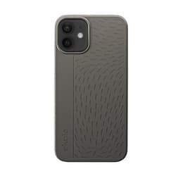 Προστατευτικό iPhone 12 Mini - Φυσικό υλικό - Μαύρο