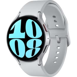 Samsung Ρολόγια Watch 6 Παρακολούθηση καρδιακού ρυθμού GPS - Ασημί