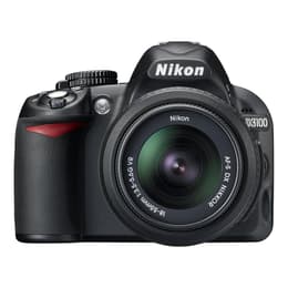 Reflex D3100 - Μαύρο + Nikon AF-S DX Nikkor 18-55mm f/3.5-5.6G VR + AF-S Nikkior 55-200mm f/4-5.6G ED f/3.5-5.6 + f/4-5.6