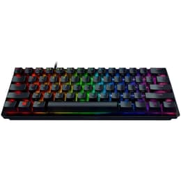 Razer Πληκτρολόγιο AZERTY Γαλλικό Πληκτρολόγιο με φωτιζόμενα πλήκτρα Huntsman Mini