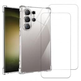Προστατευτικό Galaxy S24 Ultra 2 οθόνης - TPU - Διαφανές