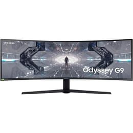 49" Samsung Odyssey G9 5120 x 1440 LED monitor Άσπρο