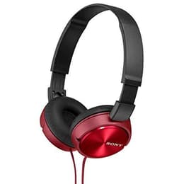 Sony MDR-ZX310 καλωδιωμένο Ακουστικά Μικρόφωνο - Κόκκινο