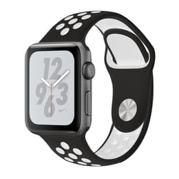Apple Watch (Series 4) 2018 GPS + Cellular 44mm - Αλουμίνιο Space Gray - Sport Nike Μαύρο/Άσπρο