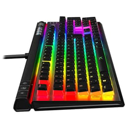 Hyperx Πληκτρολόγιο AZERTY Γαλλικό Πληκτρολόγιο με φωτιζόμενα πλήκτρα Alloy Elite 2