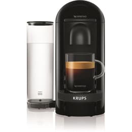 Καφετιέρα Espresso με κάψουλες Συμβατό με Nespresso Krups Vertuo Plus XN903810 1.2L - Μαύρο