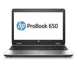 HP ProBook 650 G2 15" (2013) - Core i5-6200 - 8GB - SSD 512 Gb AZERTY - Γαλλικό