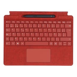 Microsoft Πληκτρολόγιο AZERTY Βελγικά Ασύρματο Πληκτρολόγιο με φωτιζόμενα πλήκτρα Surface Pro X / 8 / 9 Signature Keyboard + Slim Pen