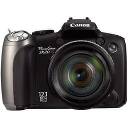 Bridge PowerShot SX20 IS - Μαύρο + Canon Canon Zoom Lens 20x IS 28–560mm f/2.8–5.7 f/2.8–5.7