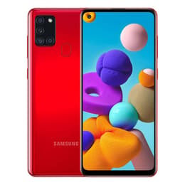 Galaxy A21s 64GB - Κόκκινο - Ξεκλείδωτο