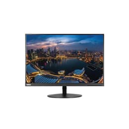 24" Lenovo ThinkVision T24D 1920 x 1200 LED monitor Μαύρο
