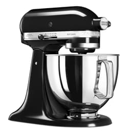 Kitchenaid Artisan 5KSM125EOB 4.8L Μαύρο Κουζινομηχανή - Πολυμίξερ