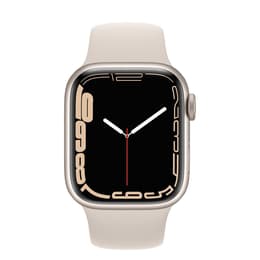 Apple Watch (Series 7) 2021 GPS 41mm - Αλουμίνιο Ασημί - Sport loop Αστροφεγγιά