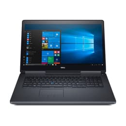 Dell Precision 7720 17" (2017) - Core i7-7820HQ - 16GB - SSD 1 tb AZERTY - Γαλλικό