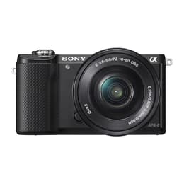 Συμπαγής Alpha Ilce 5000 - Μαύρο + Sony Sony 16-50mm f/3.5-5.6 + Sony 55-210mm f/4.5-6.3 OSS f/3.5-5.6 + f/4.5-6.3
