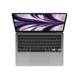 MacBook Air 13" (2022) - Apple M2 8‑core CPU καιGPU 10-Core - 24GB RAM - SSD 1000GB - Πρότυπο - AZERTY - Γαλλικό