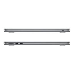 MacBook Air 13" (2022) - Apple M2 8‑core CPU καιGPU 10-Core - 24GB RAM - SSD 1000GB - Πρότυπο - AZERTY - Γαλλικό