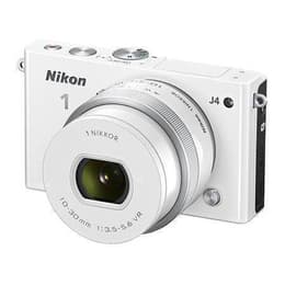 Υβριδική 1 J4 - Άσπρο + Nikon 1 Nikkor 10-30mm f/3.5-5.6 VR f/3.5-5.6VR