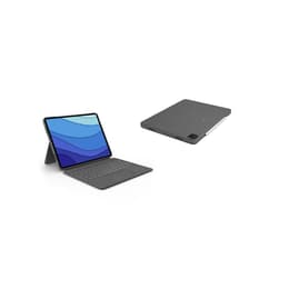 Logitech Πληκτρολόγιο AZERTY Γαλλικό Ασύρματο Πληκτρολόγιο με φωτιζόμενα πλήκτρα combo touch - iPad Pro 5 12.9"
