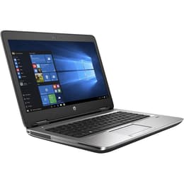 HP ProBook 640 G2 14" (2016) - Core i7-6600U - 8GB - SSD 256 Gb QWERTY - Ισπανικό
