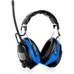 Auna Jackhammer Μειωτής θορύβου wireless Ακουστικά - Μπλε