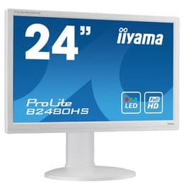 24" Iiyama ProLite B2480HS 1920 x 1080 LCD monitor Άσπρο